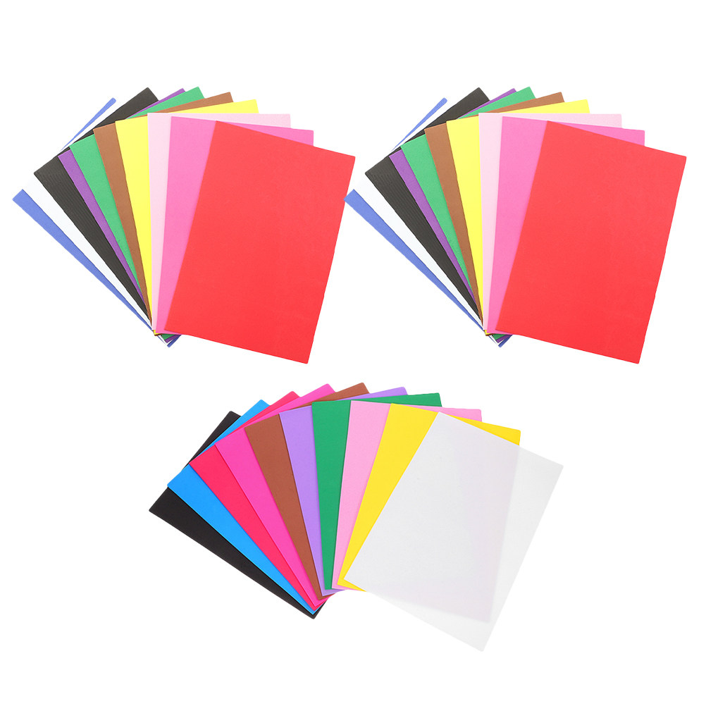 Art Craft For Preschoolers - แผ่นโฟมสีสันสดใส 30 ชิ้น วัสดุงานฝีมือ EVA ปลอดภัยสำหรับเด็ก
