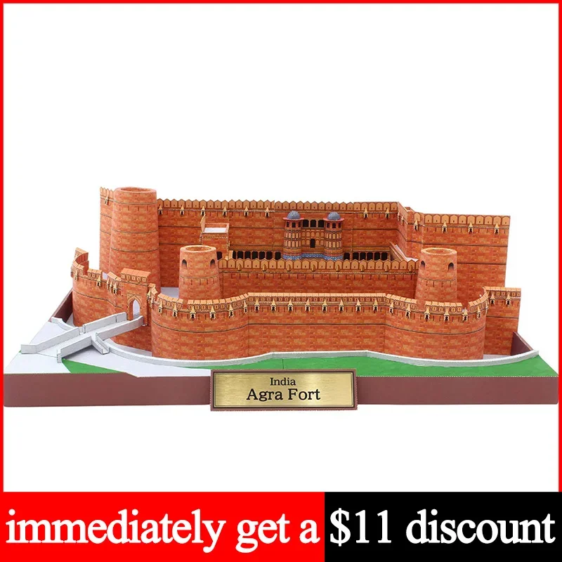 อินเดีย Agra Fort ที่สมจริงพับ - Art Craft India บทวิจารณ์และราคา