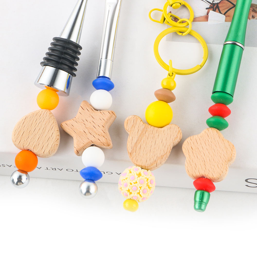 Kovict 15 ชิ้นไม้บีชหมีดอกไม้ร - Art Craft Handmade บทวิจารณ์และราคา