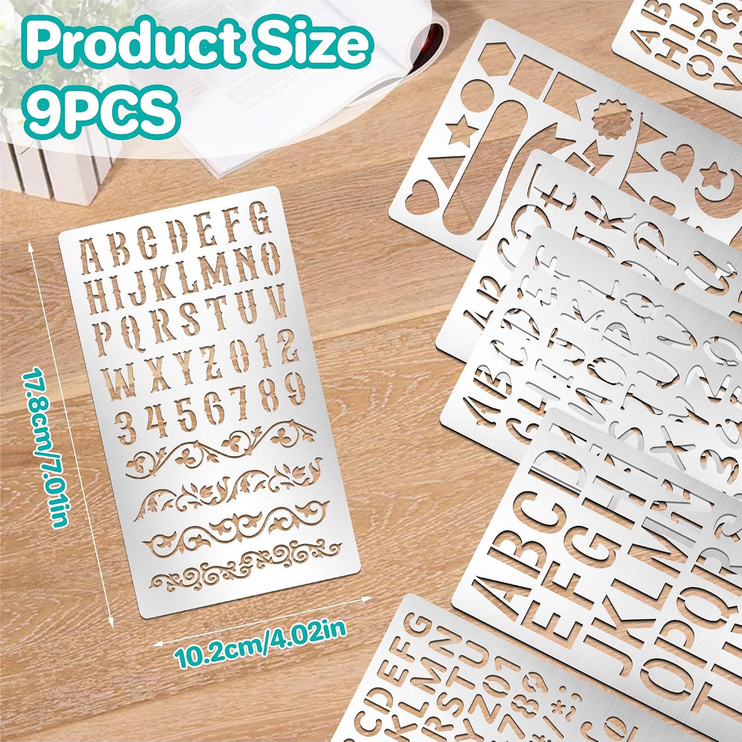 ชุดแม่พิมพ์ตัวอักษรและตัวเลขโล - Letter S Art Craft บทวิจารณ์และราคา