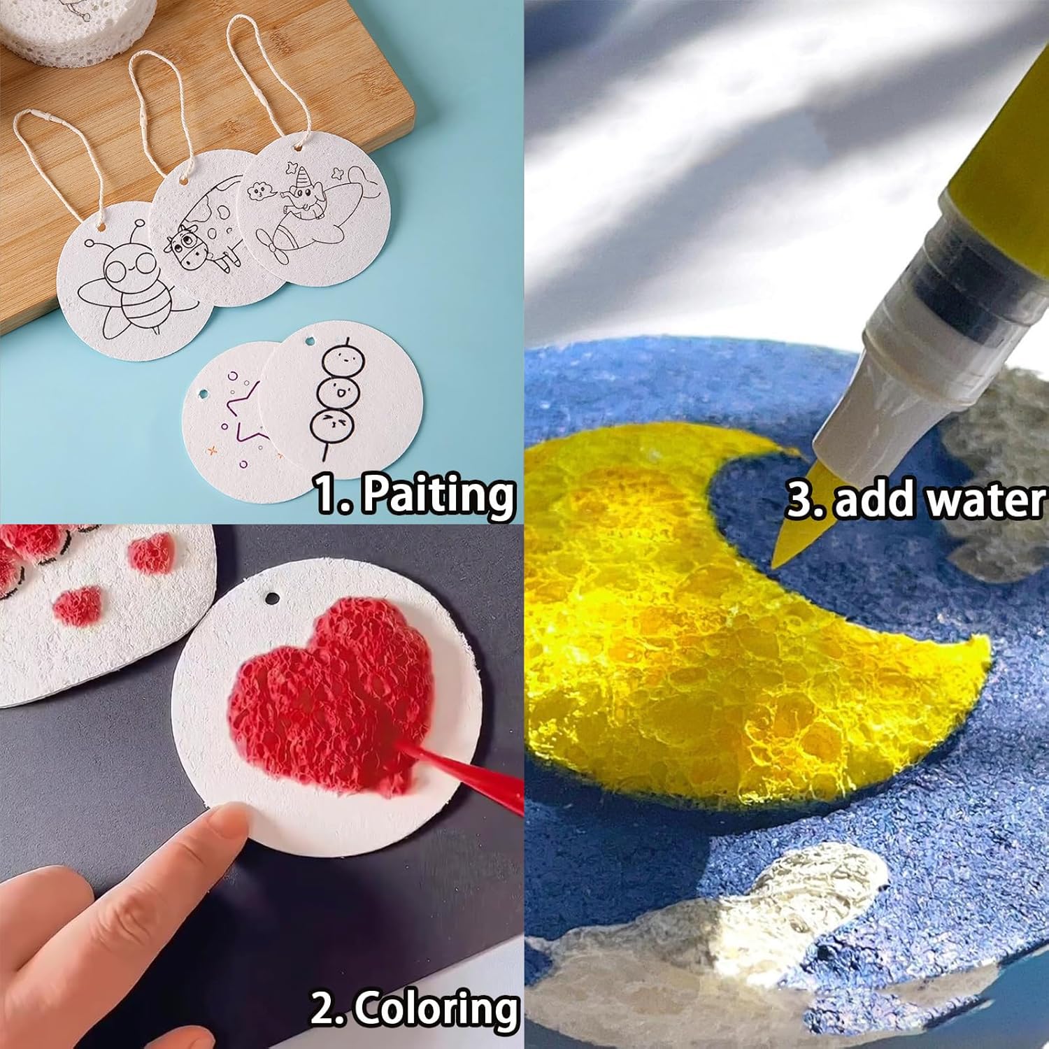 ชุดกระดาษวาดภาพพื้นผิวโฟมนูน 3 - Art Craft Board บทวิจารณ์และราคา