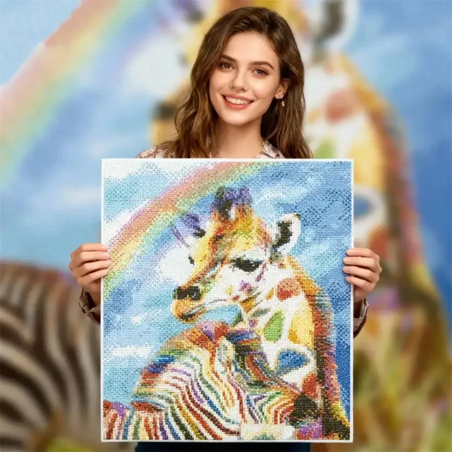 ชุดงานฝีมือ DIY ลายยีราฟ ซีบร้ - Art Craft Zebra บทวิจารณ์และราคา