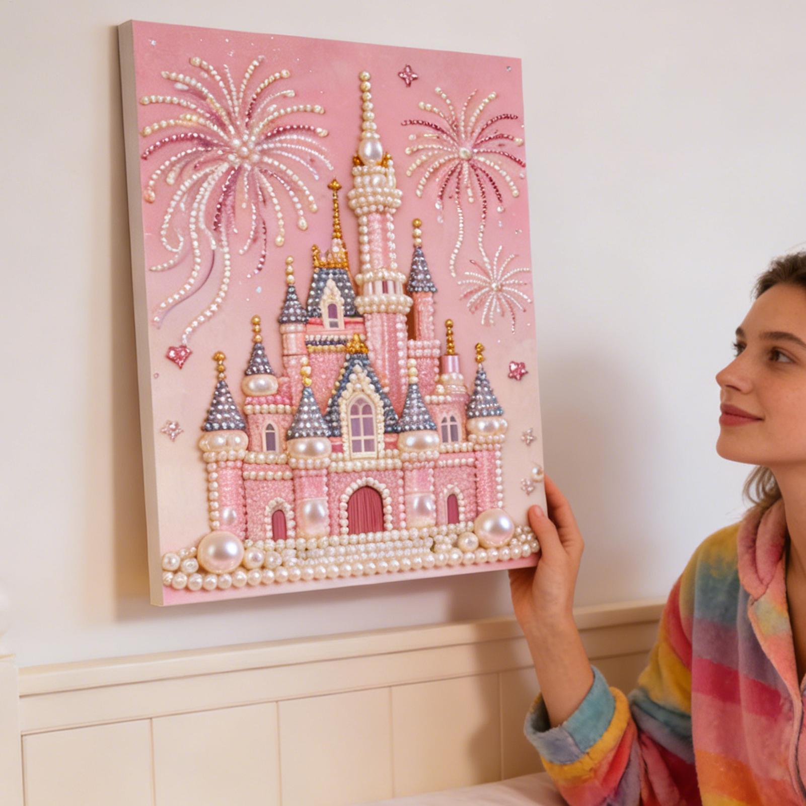 ชุดวาดภาพด้วยไข่มุก DIY งานฝีม - Art Craft Gifts For Adults บทวิจารณ์และราคา