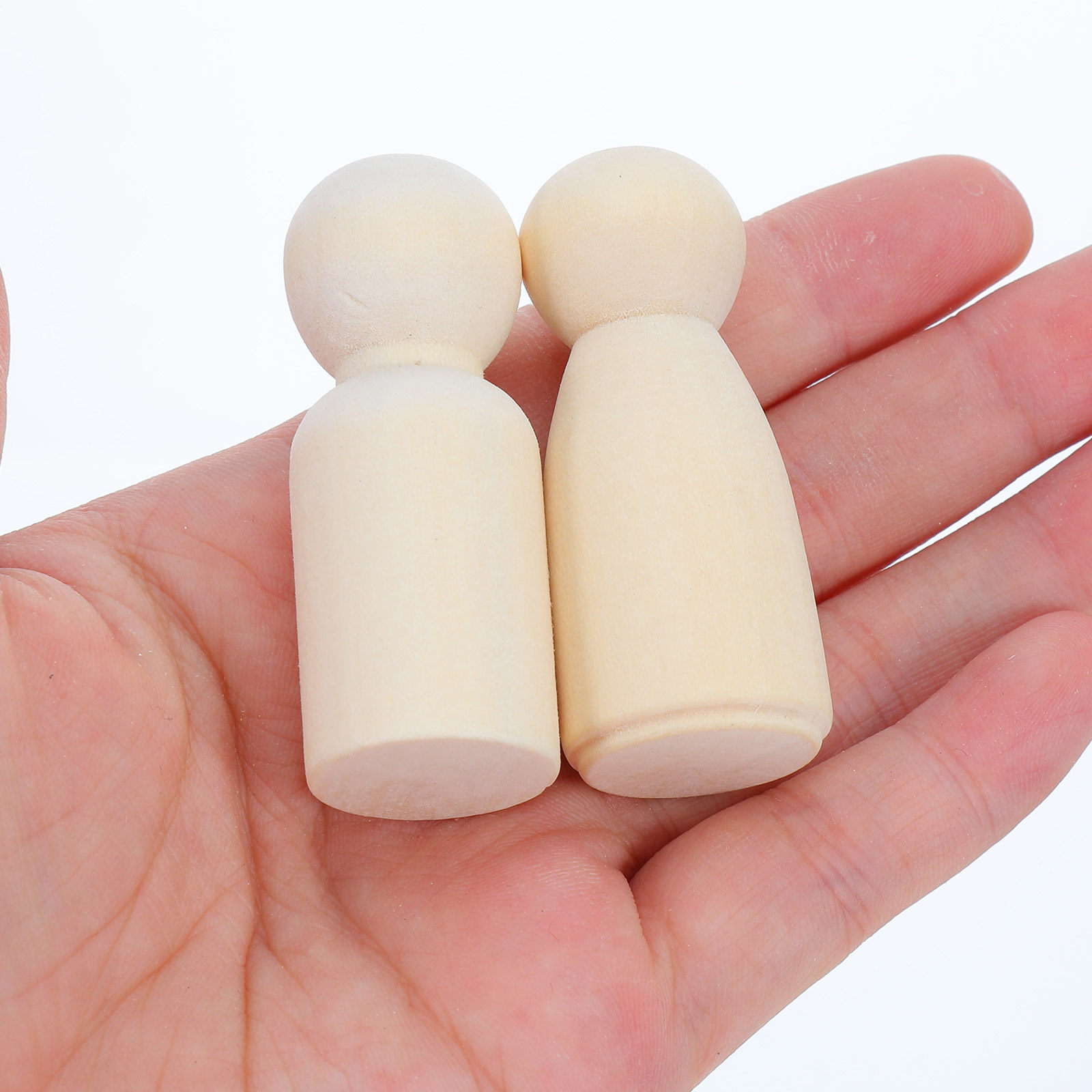 40 ชิ้น ตุ๊กตาไม้เปล่าสำหรับงา - Art Craft Handmade บทวิจารณ์และราคา