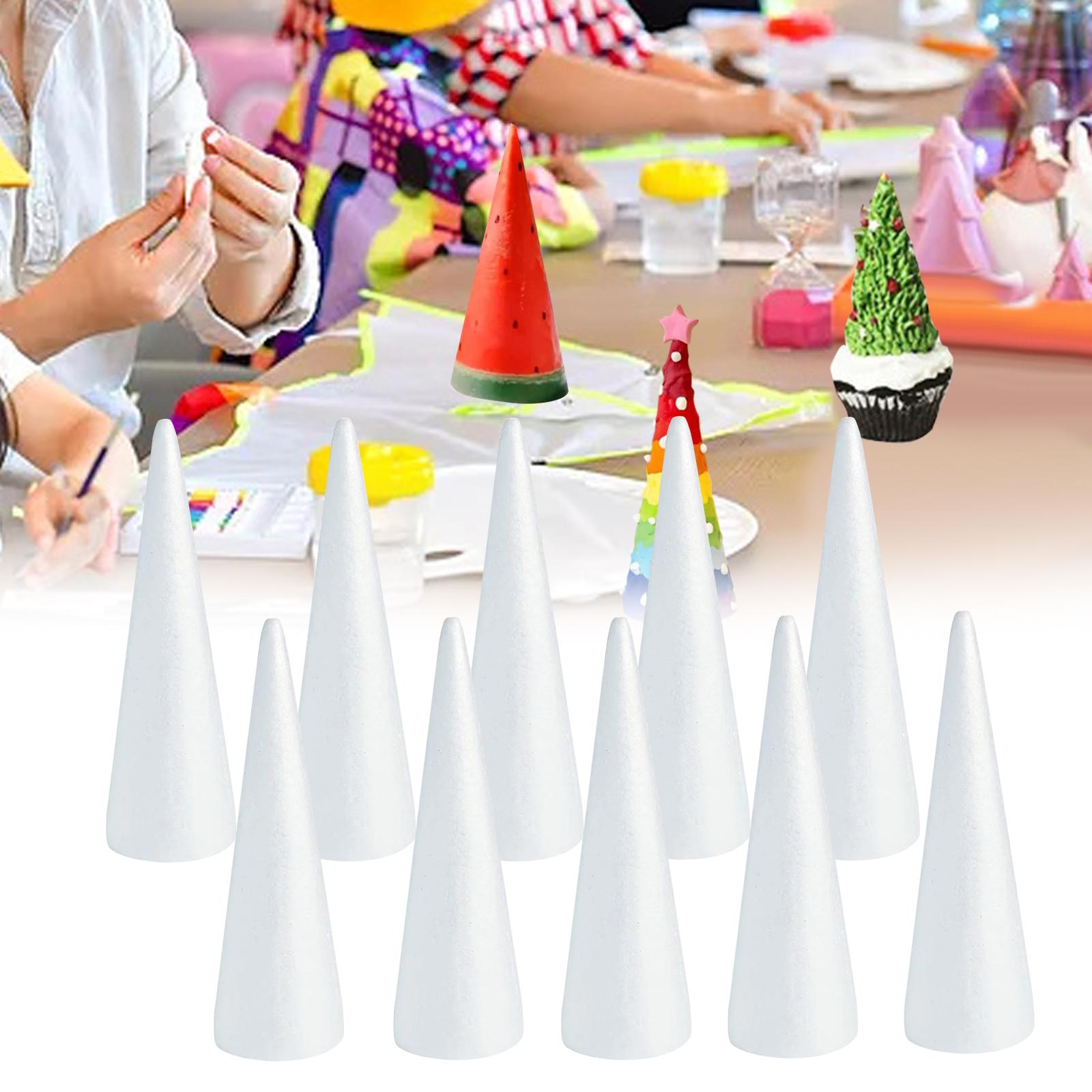 กรวยโฟมสำหรับงานฝีมือ 10 ชิ้น  - Art And Craft Xmas Tree บทวิจารณ์และราคา