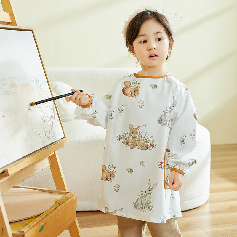 เสื้อกันเปื้อนเด็กแบบกันน้ำ แข - Art Craft For Preschoolers บทวิจารณ์และราคา