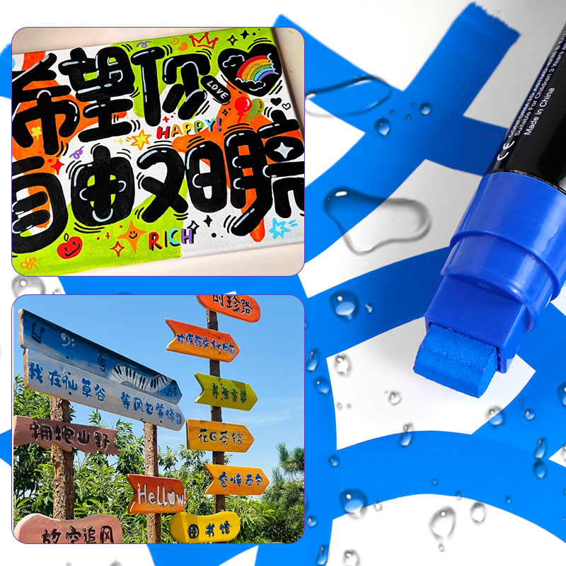 ปากกาเมจิกสีอะคริลิคขนาดใหญ่ 1 - Art Craft Jumbo บทวิจารณ์และราคา
