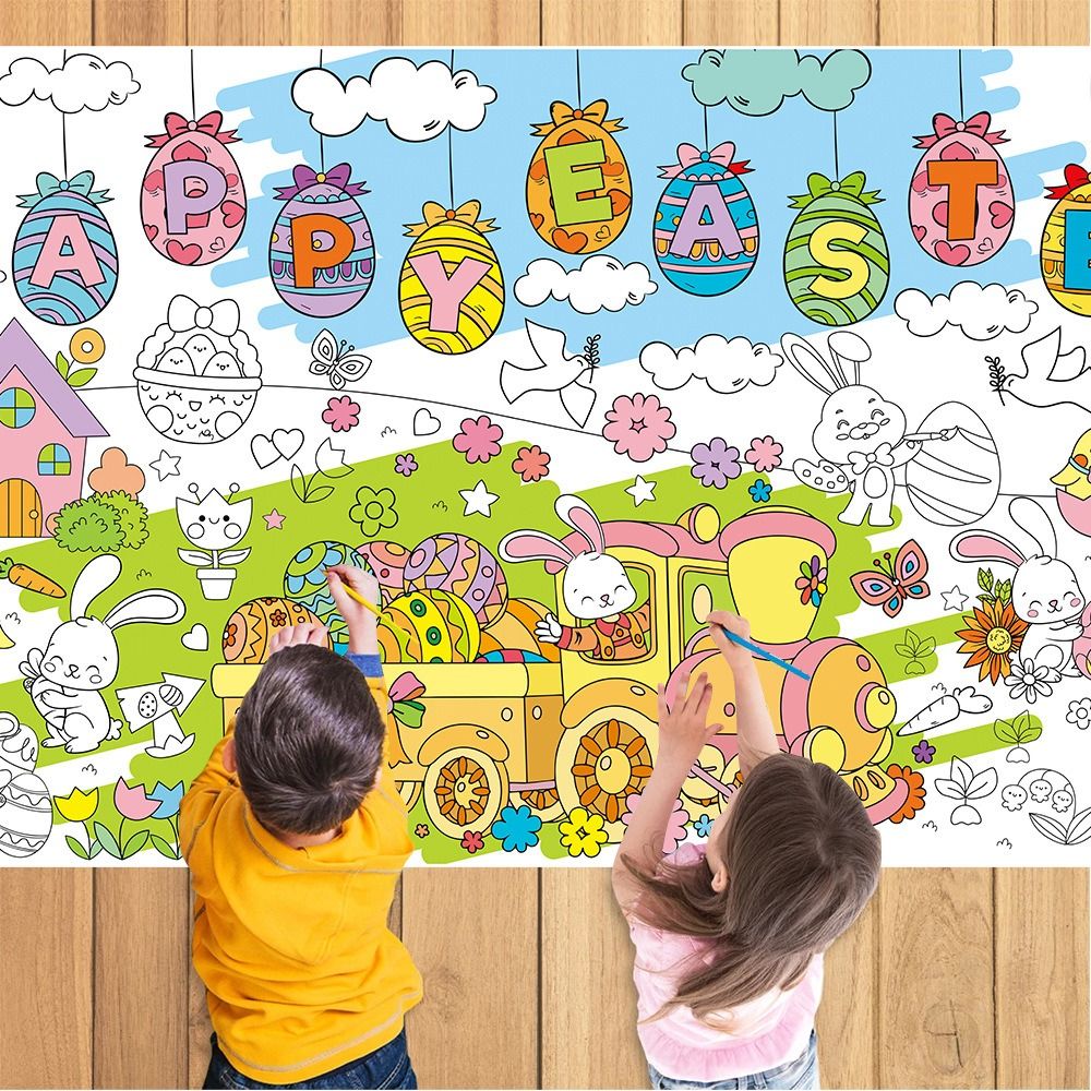 โปสเตอร์ระบายสีขนาดใหญ่ DIY สำ - Art Craft Jumbo บทวิจารณ์และราคา