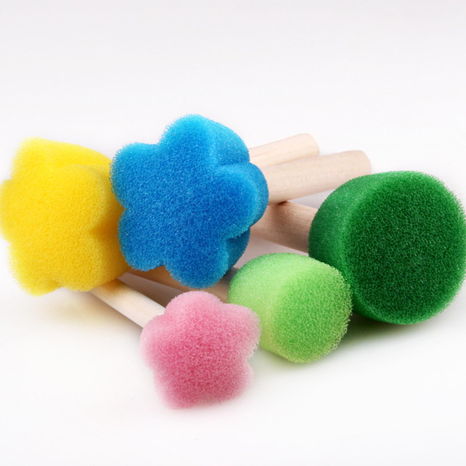 ฟองน้ำระบายสีสำหรับเด็กแบบใช้ซ - Art Craft For Preschoolers บทวิจารณ์และราคา