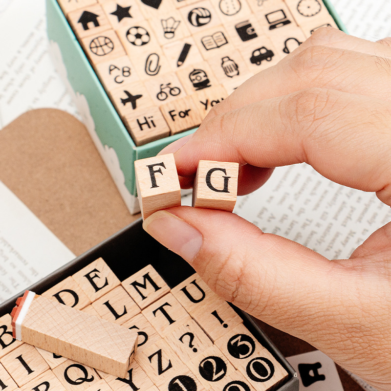 ชุดตรายางไม้ลายน่ารักสำหรับแพล - Rubber Stamp Blank บทวิจารณ์และราคา