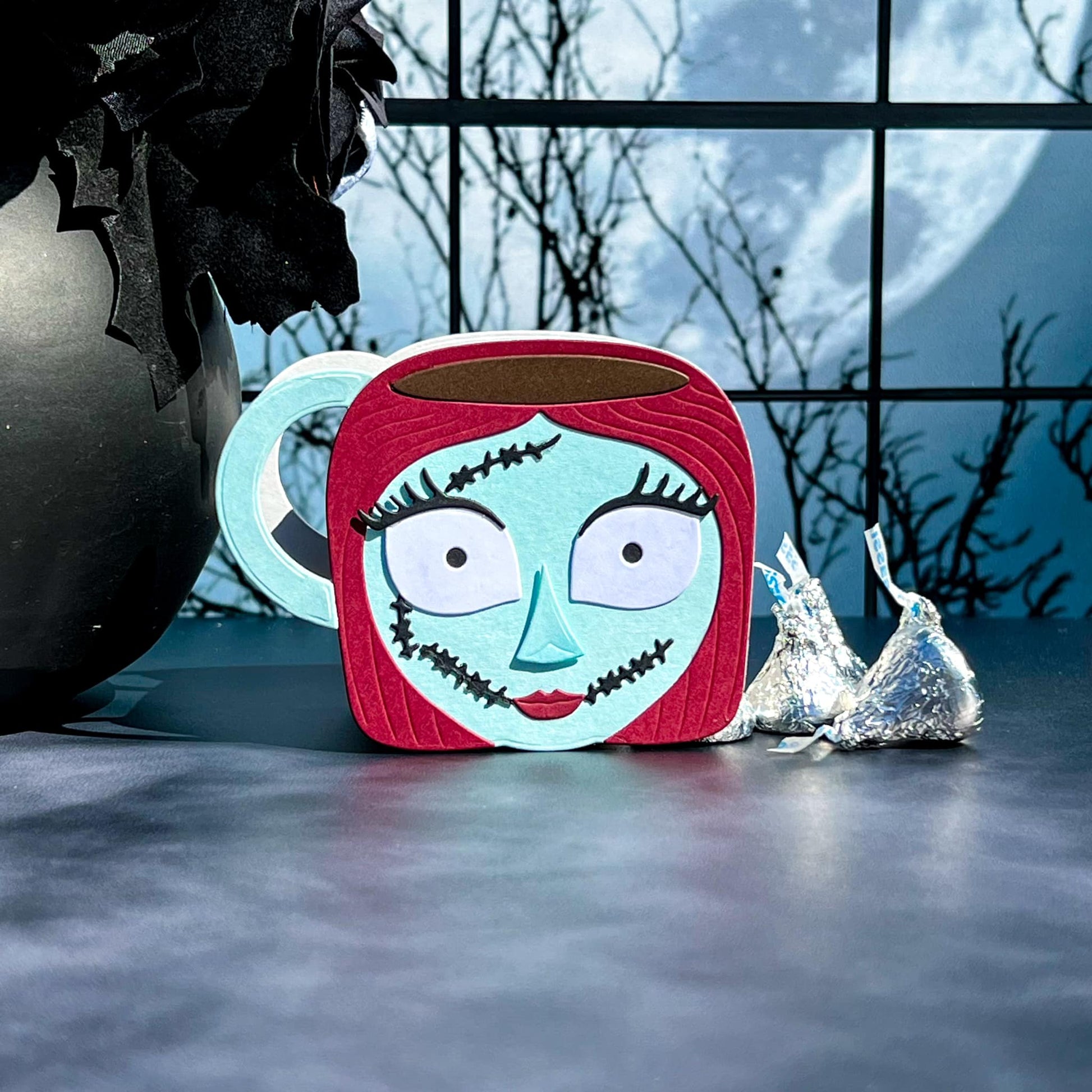นาฬิกาฮาโลวีน Candy Boo Mug Ho - Rubber Stamp Blank บทวิจารณ์และราคา