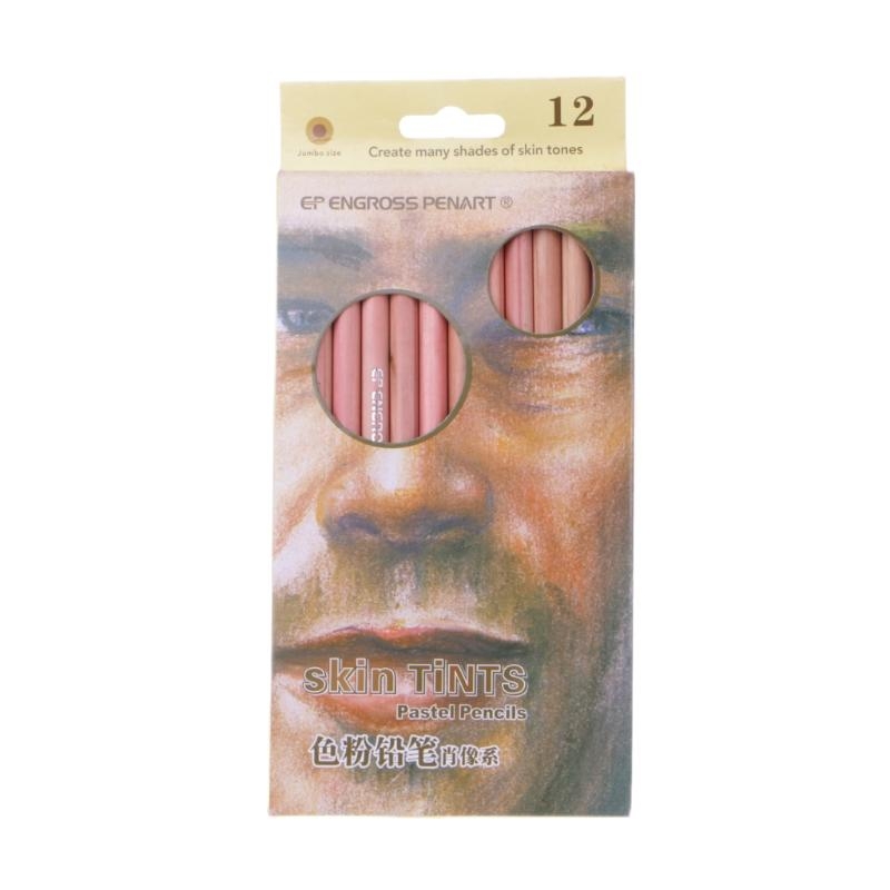 12 ชิ้น ดินสอสีพาสเทลแบบนุ่มระ - Colored Pencil Professional บทวิจารณ์และราคา