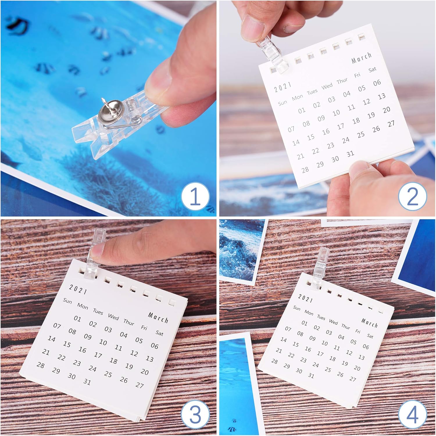 คลิปหนีบกระดาษใสแบบตกแต่ง 60 ช - Art Craft Board บทวิจารณ์และราคา