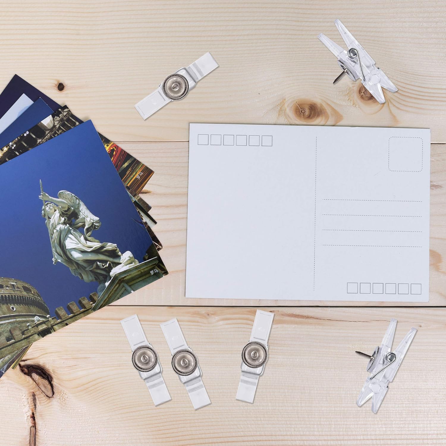คลิปหนีบกระดาษใสแบบตกแต่ง 60 ช - Art Craft Board บทวิจารณ์และราคา