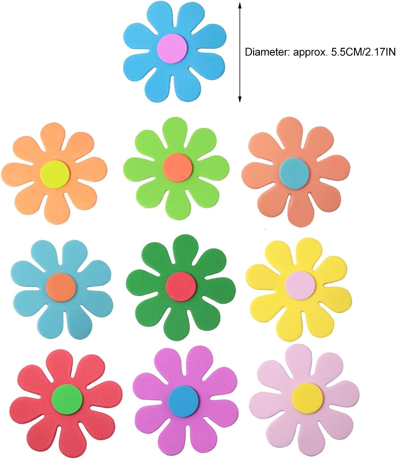 สติกเกอร์โฟมรูปดอกไม้ 3 มิติ ง - Art Craft Board บทวิจารณ์และราคา
