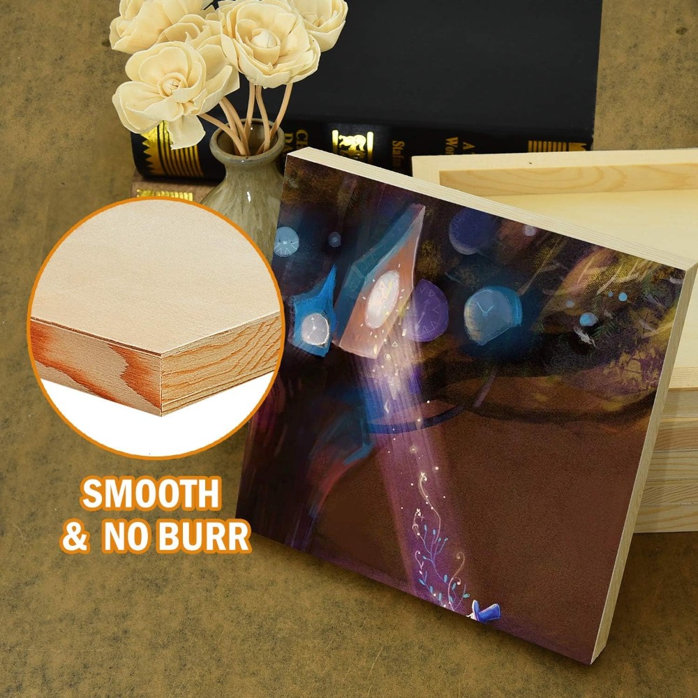 แผ่นไม้สำหรับวาดภาพแบบยังไม่ตก - Art Craft Board บทวิจารณ์และราคา