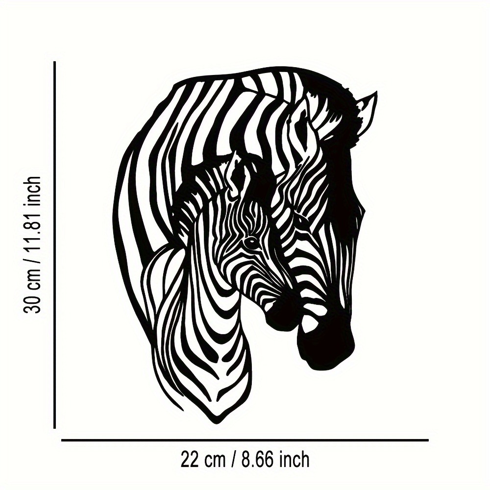 งานศิลปะติดผนังโลหะลายม้าลายสไ - Art Craft Zebra บทวิจารณ์และราคา