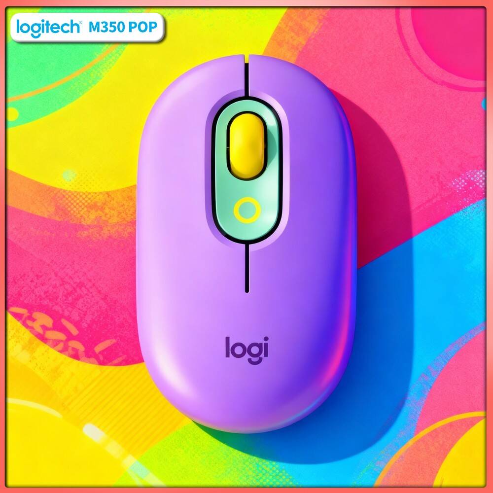 เมาส์ Logitech POP Pebble ระบบ - Art Craft Optical บทวิจารณ์และราคา