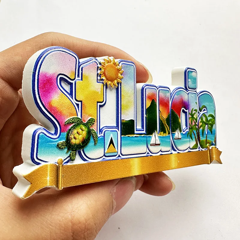 St. Lucia West Indies, Beach 3 - Letter S Art Craft บทวิจารณ์และราคา