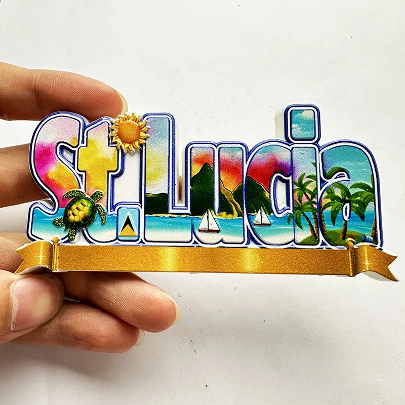 St. Lucia West Indies, Beach 3 - Letter S Art Craft บทวิจารณ์และราคา