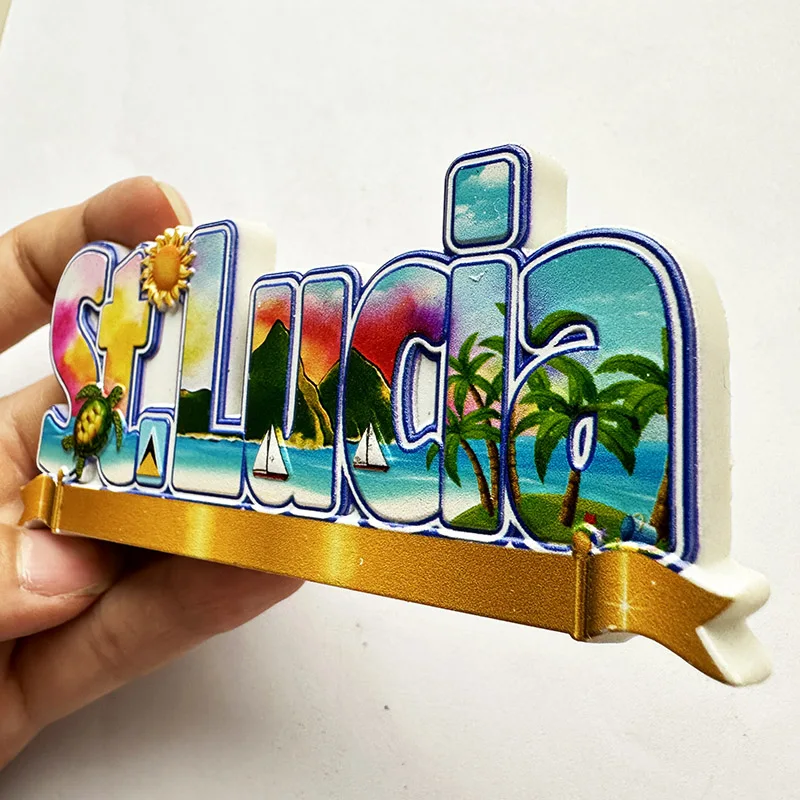 St. Lucia West Indies, Beach 3 - Letter S Art Craft บทวิจารณ์และราคา