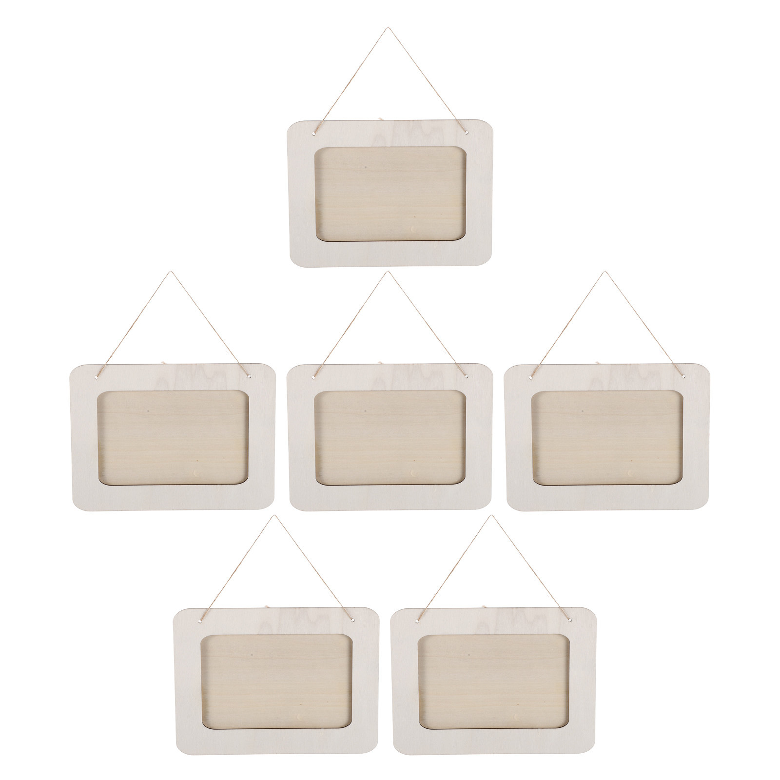 กรอบรูปไม้ 6 ชิ้นสำหรับงานฝีมื - Art Craft For Preschoolers บทวิจารณ์และราคา