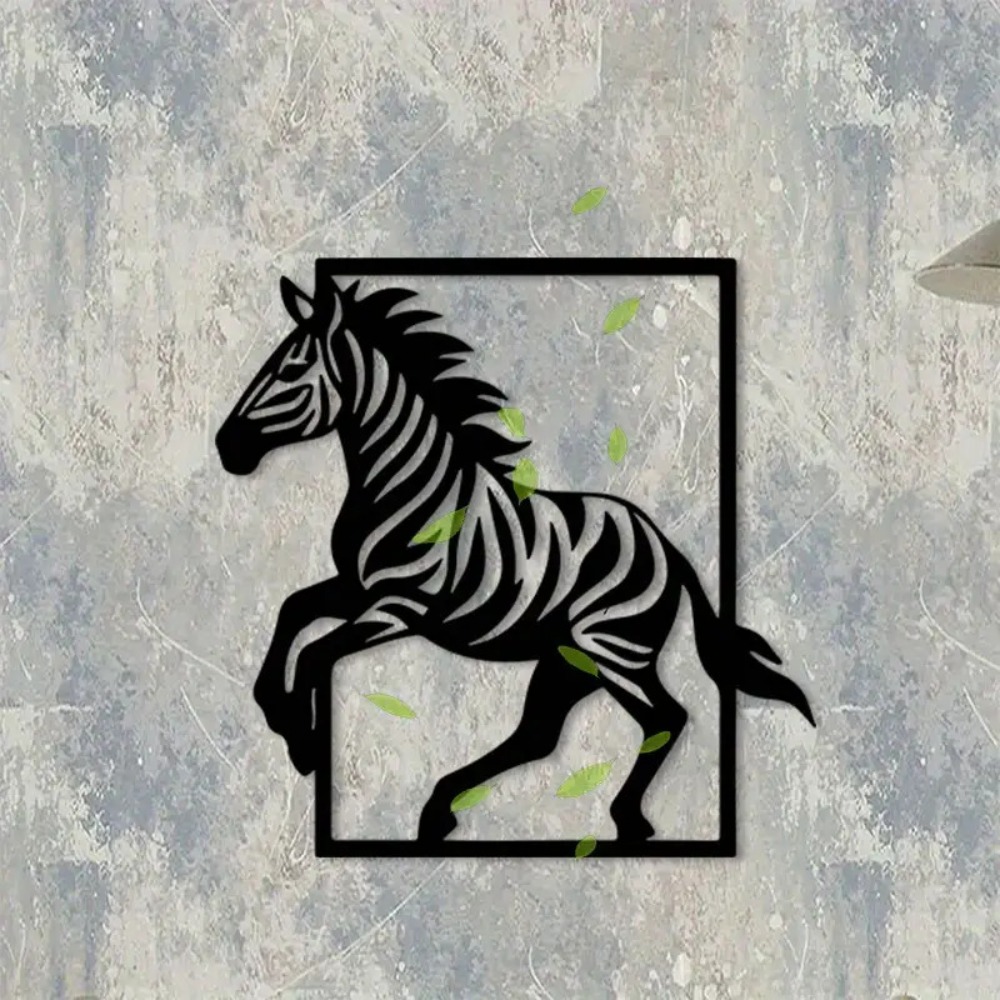 CIFBUY งานศิลปะติดผนังโลหะ รูป - Art Craft Zebra บทวิจารณ์และราคา