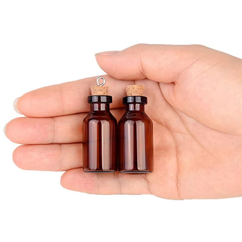 200 PCS ขนาดเล็ก Amber แก้วขวด - Art Craft Zoo บทวิจารณ์และราคา