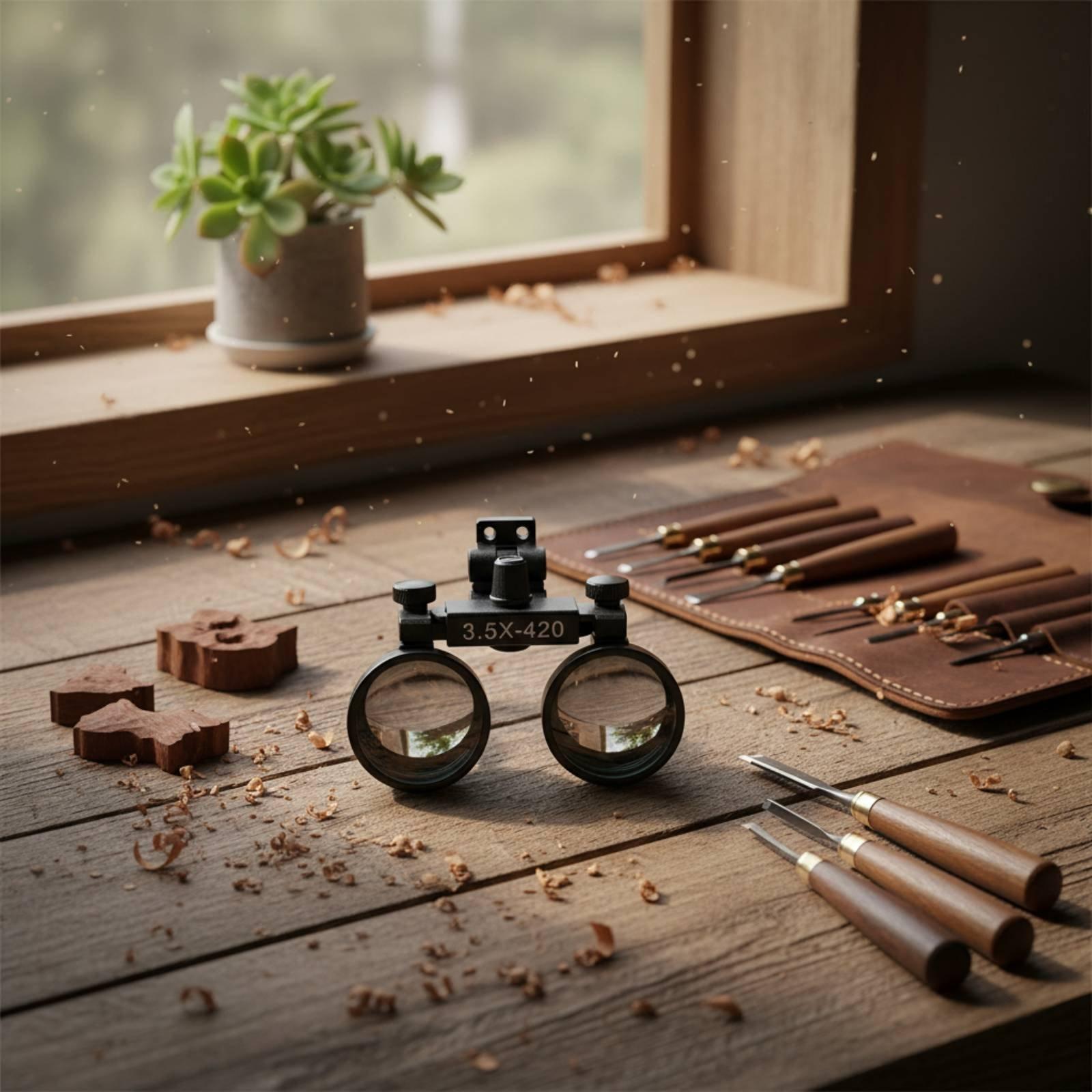 แว่นขยายแบบสองตาความแม่นยำสูงร - Art Craft Optical บทวิจารณ์และราคา