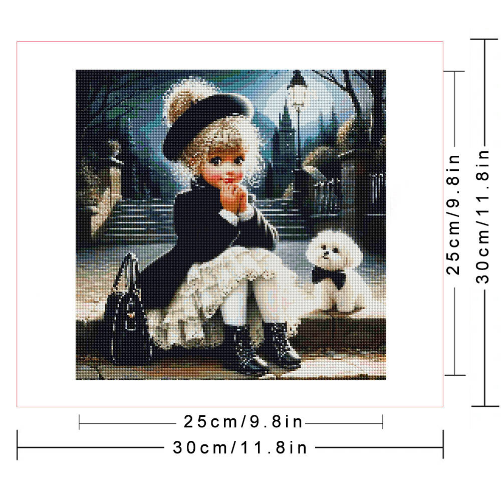 ภาพโมเสกเพชรแบบ DIY รุ่น Sz26  - Art Craft Animals บทวิจารณ์และราคา