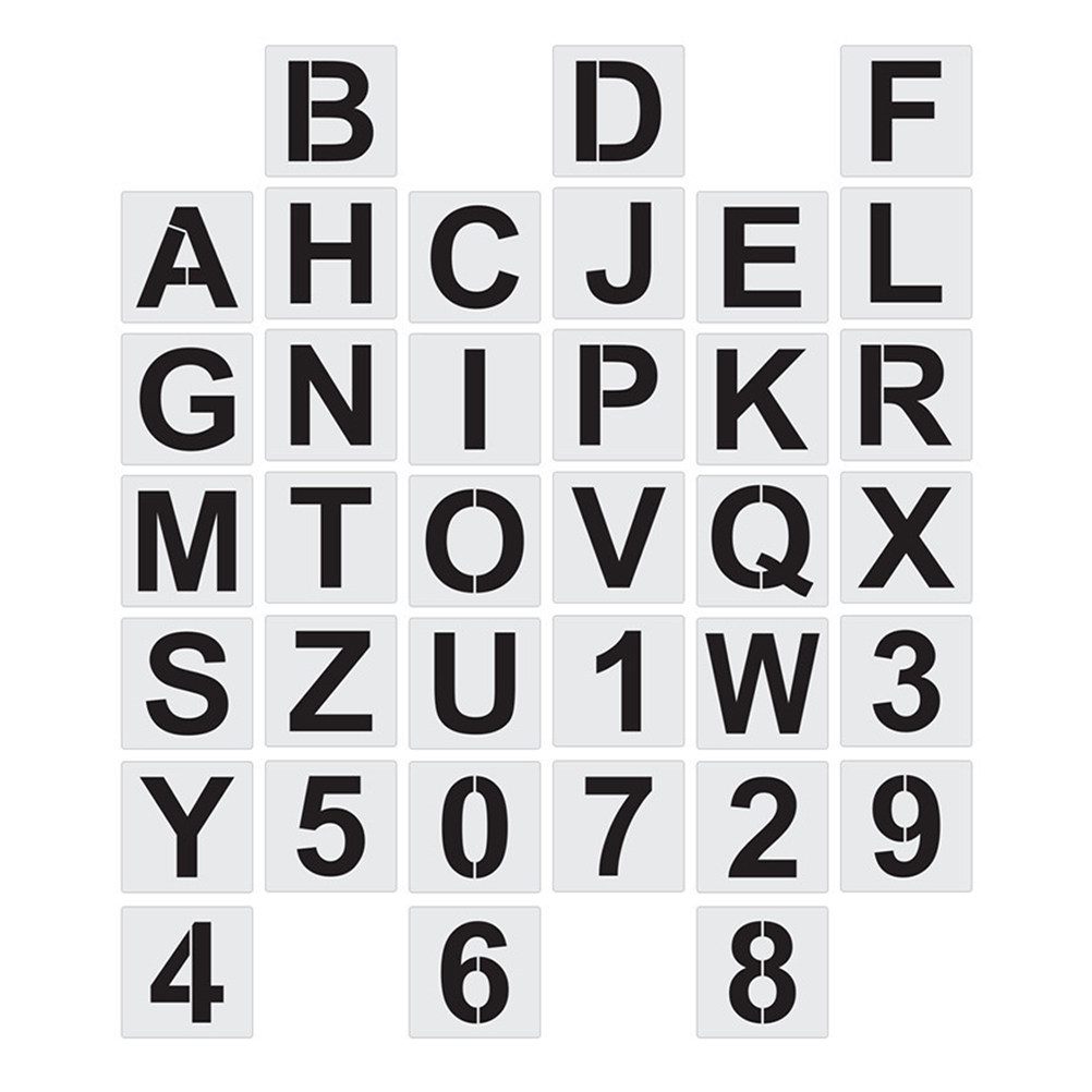 36 ชิ้น ลายฉลุตัวอักษรและตัวเล - Letter S Art Craft บทวิจารณ์และราคา