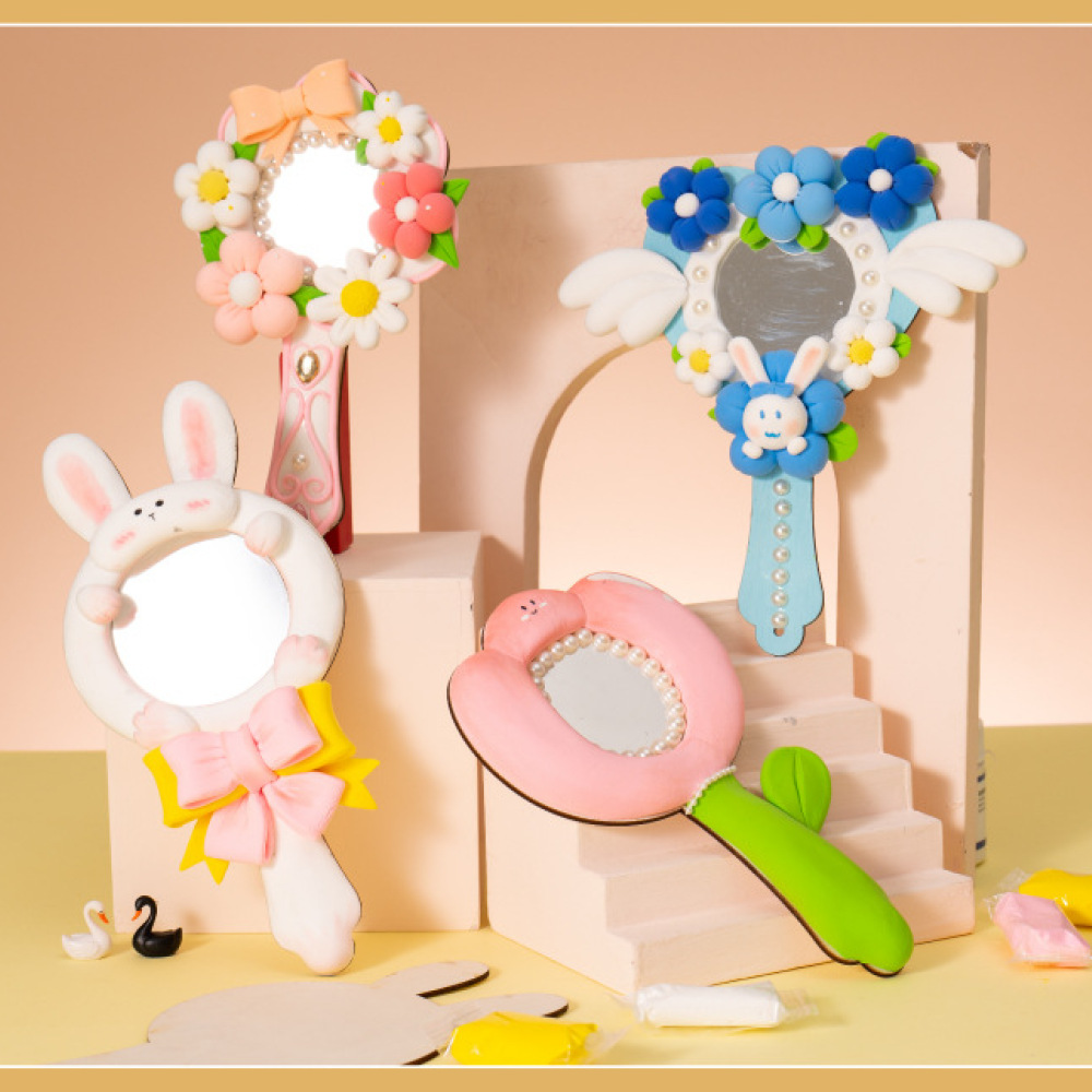 ชุดกระจกดินน้ำมันสำหรับงานฝีมื - Art Craft Activities For Preschoolers บทวิจารณ์และราคา