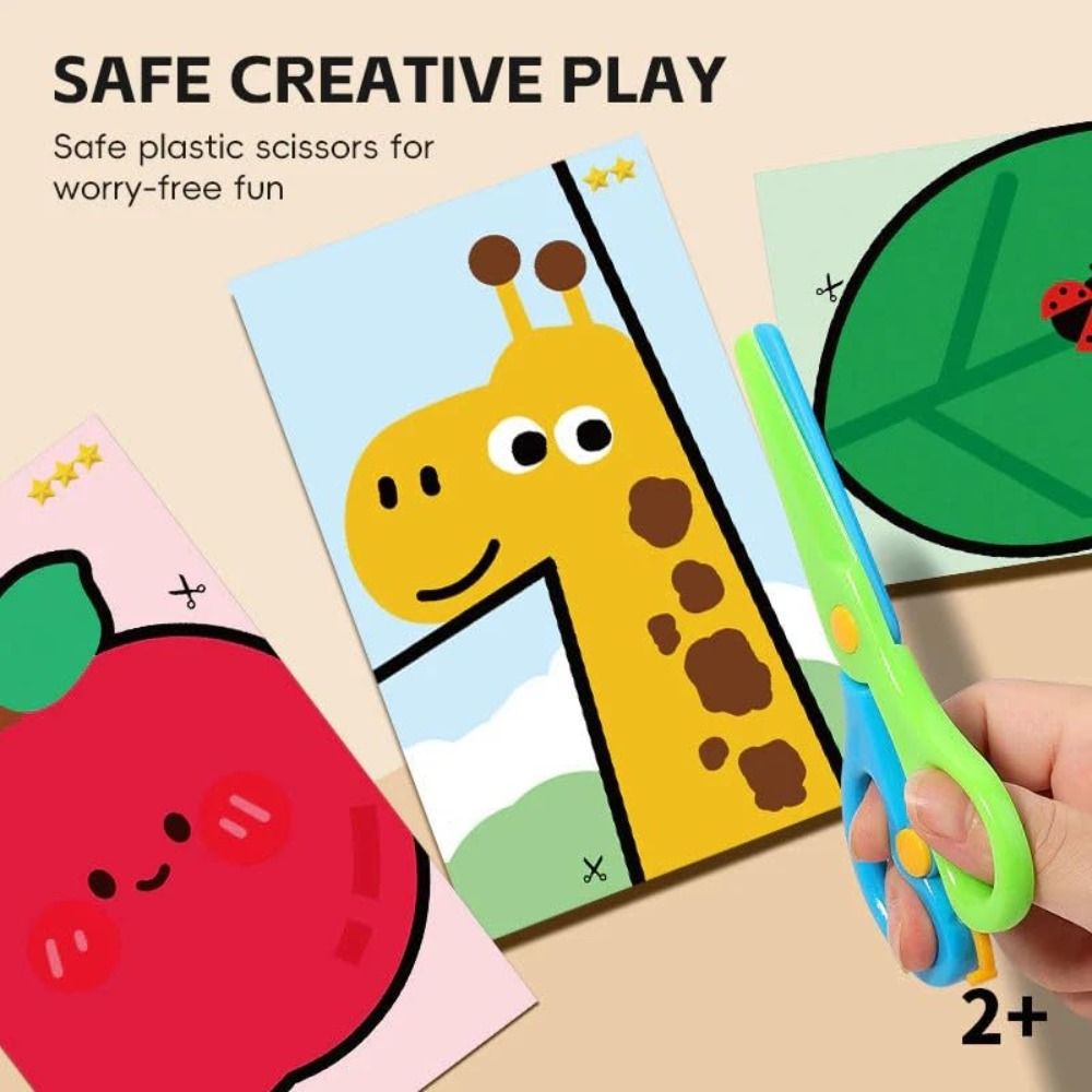 ชุดตัดกระดาษเพื่อความปลอดภัยสำ - Art Craft For Preschoolers บทวิจารณ์และราคา