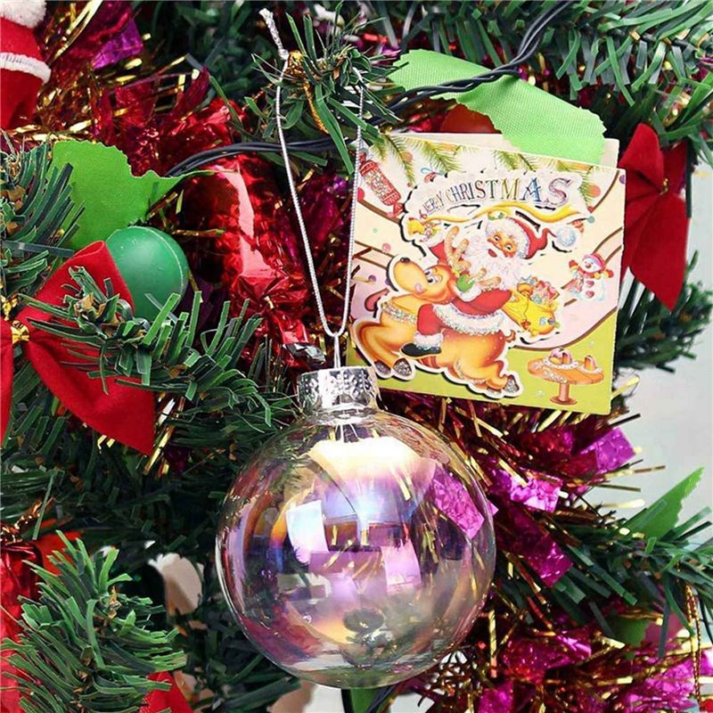 A27F-48PCS ลูกบอลคริสต์มาสพลาส - Art And Craft Xmas Tree บทวิจารณ์และราคา