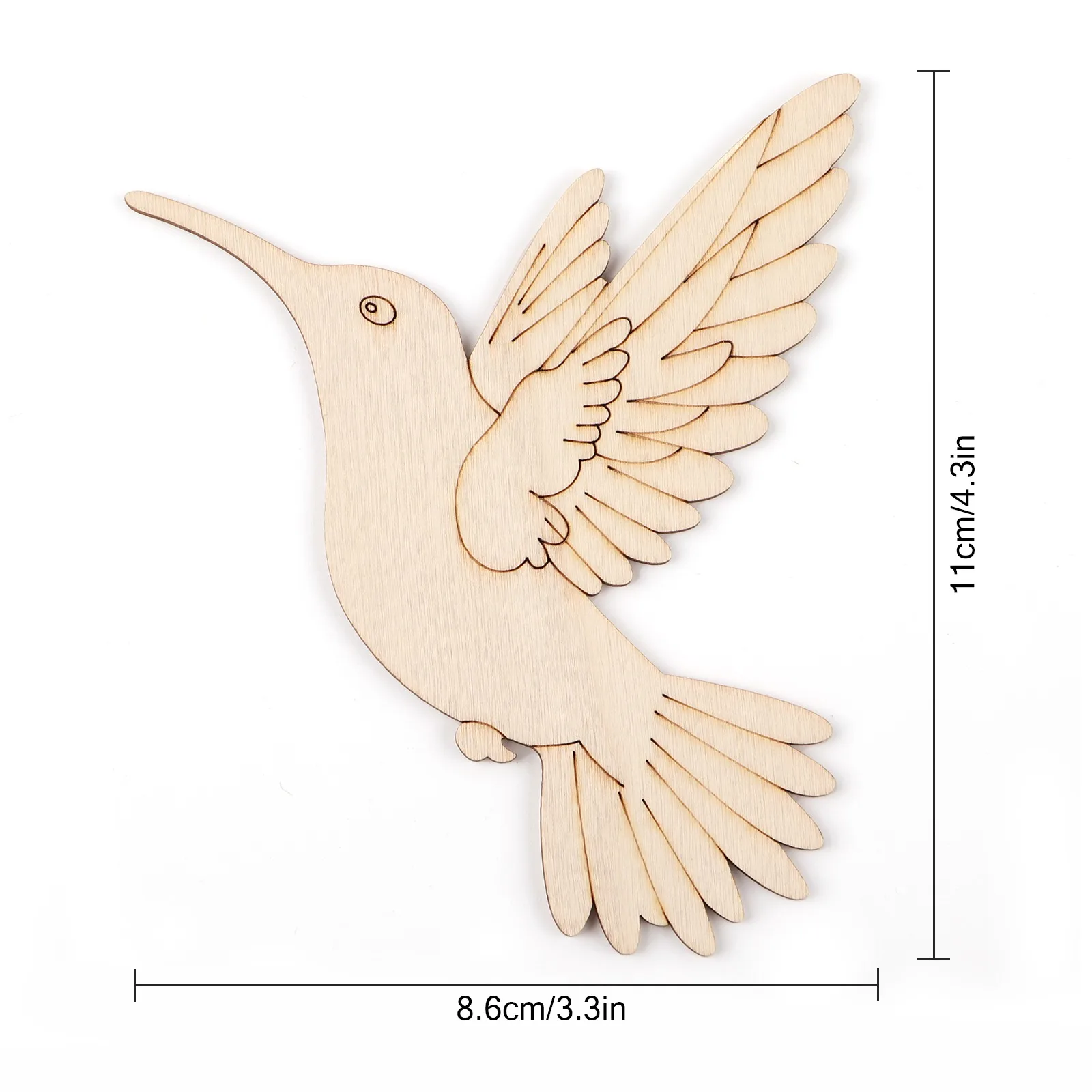 ชุดงานฝีมือไม้รูปสัตว์และนก 10 - Art Craft Us บทวิจารณ์และราคา