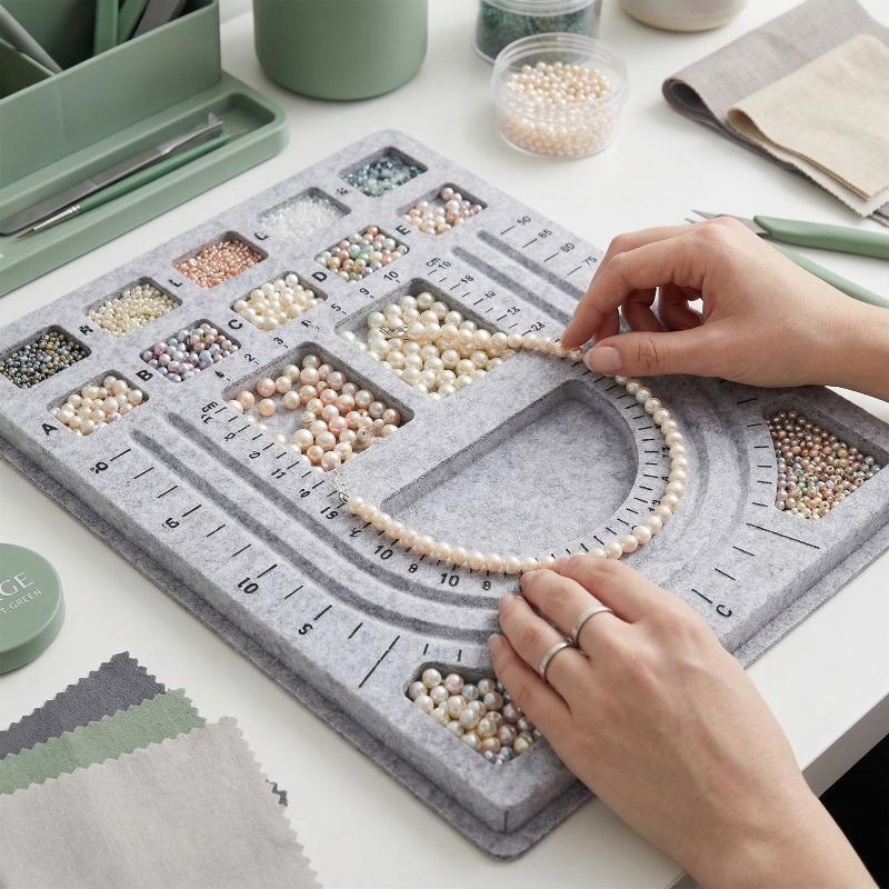 แผ่นรองร้อยลูกปัดรูปสี่เหลี่ยม - Art Craft Board บทวิจารณ์และราคา