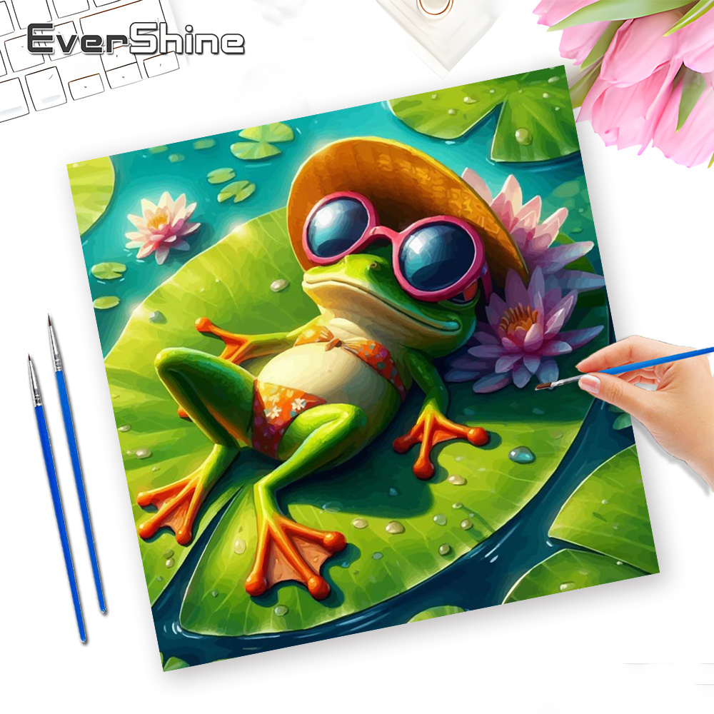 ชุดภาพวาดสีน้ำมันแบบระบายตามตั - Art Craft Gifts For Adults บทวิจารณ์และราคา