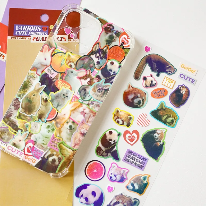 สติกเกอร์สี 1 แผ่นสติกเกอร์น่า - Art Craft Zoo บทวิจารณ์และราคา