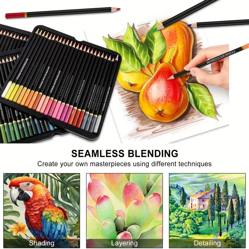 ดินสอสีน้ํา Brutfuner 72 - ชุด - Colored Pencil Professional บทวิจารณ์และราคา