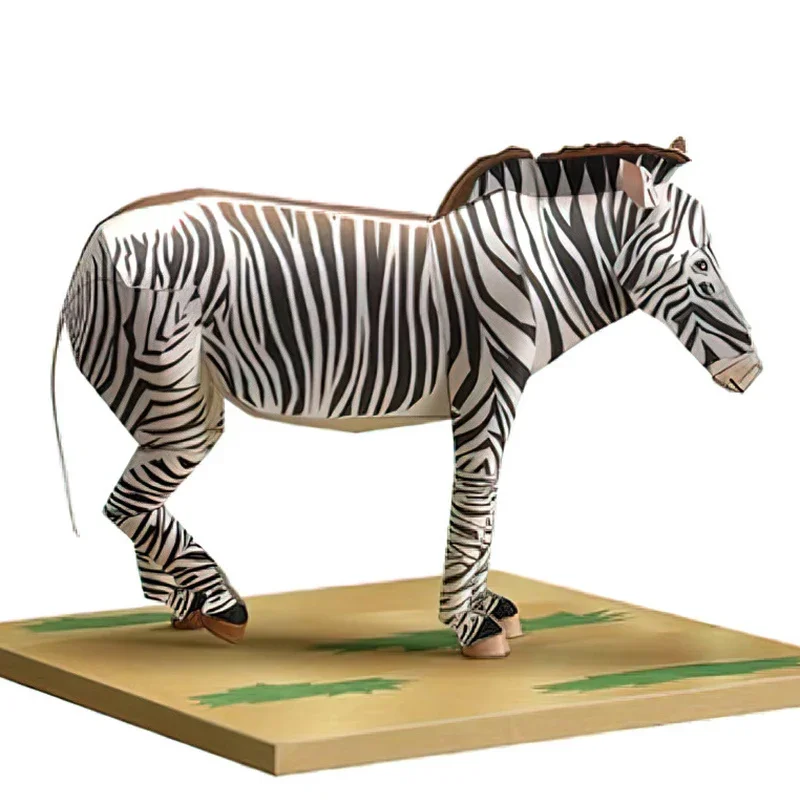 Zebra Origami Art Mini 3D พับก - Art Craft Zebra บทวิจารณ์และราคา