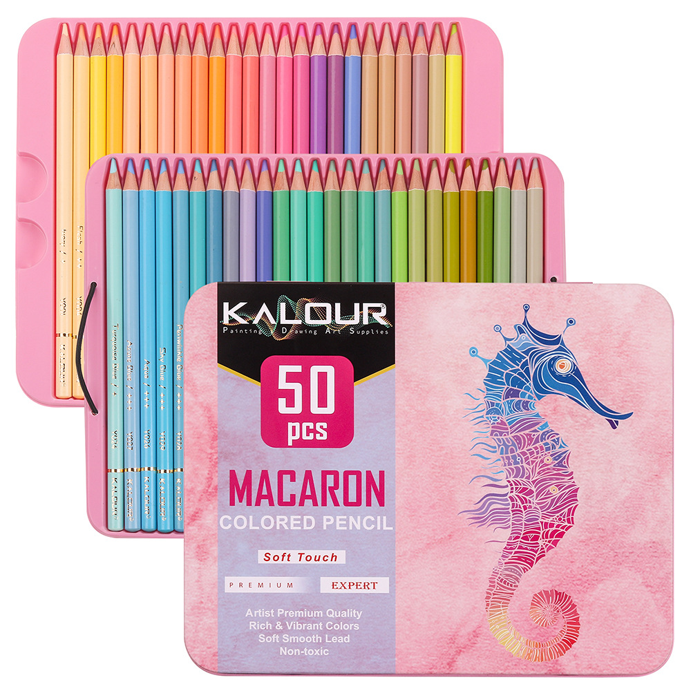 ดินสอสี KALOUR 50 สี บรรจุในกล - Colored Pencil Professional บทวิจารณ์และราคา