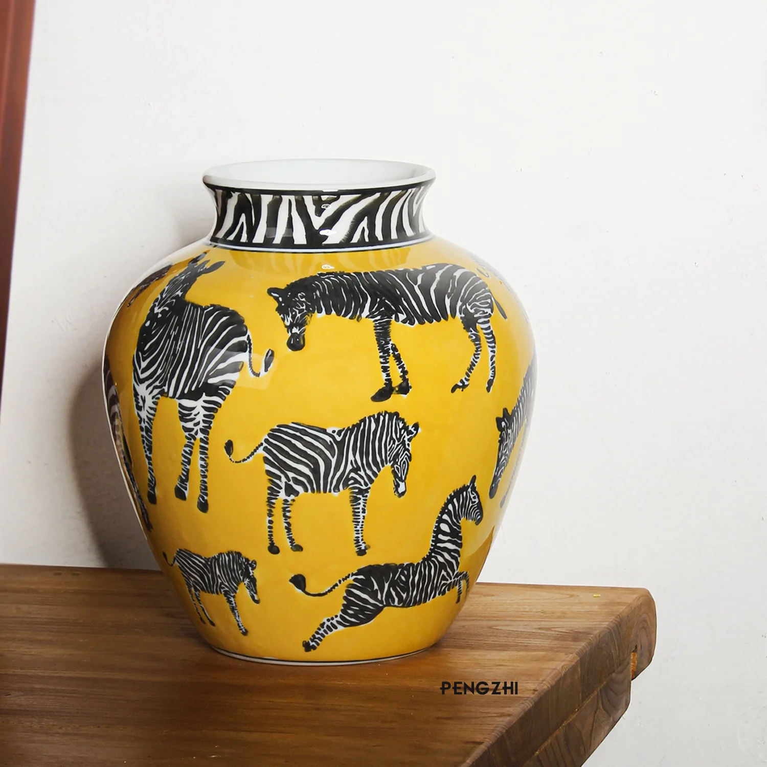 แจกันเซรามิกสร้างสรรค์ลายม้าลา - Art Craft Zebra บทวิจารณ์และราคา