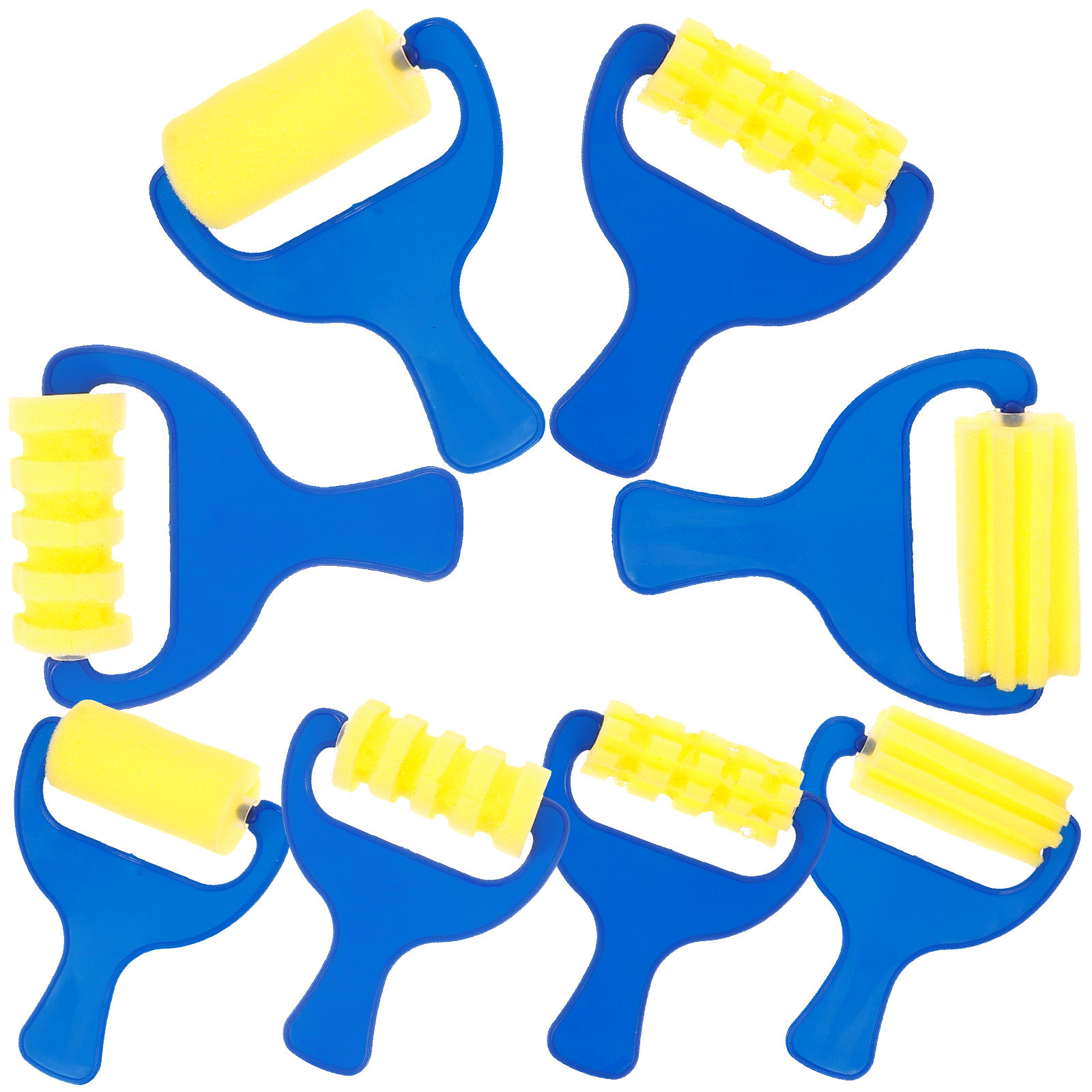 ชุดลูกกลิ้งทาสีฟองน้ำ 8 ชิ้น ล - Art Craft For Preschoolers บทวิจารณ์และราคา