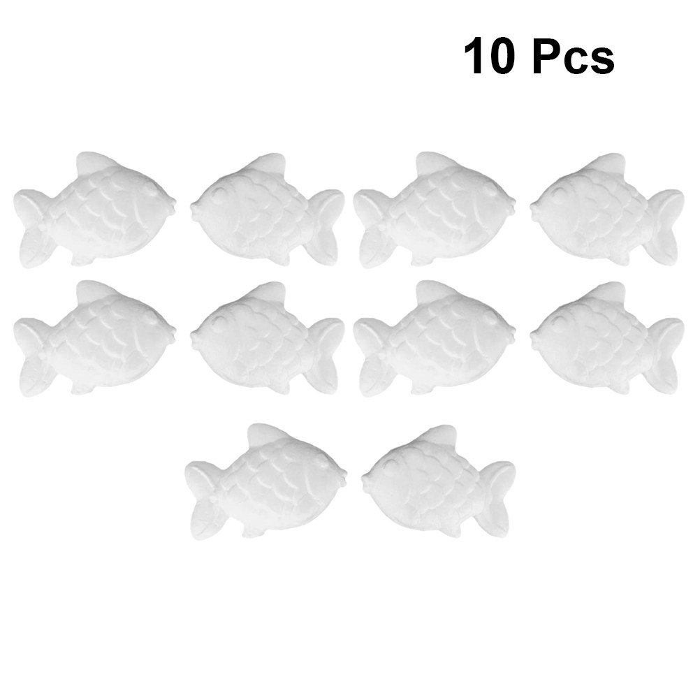 ปลาโฟมสีขาว 10 ชิ้น ขนาด 11 ซม - Art Craft Activities For Preschoolers บทวิจารณ์และราคา