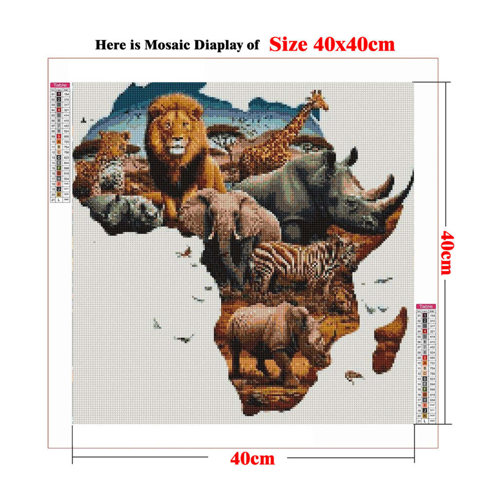 Safari Savanna แอฟริกาโปสเตอร์ - Art Craft Zebra บทวิจารณ์และราคา