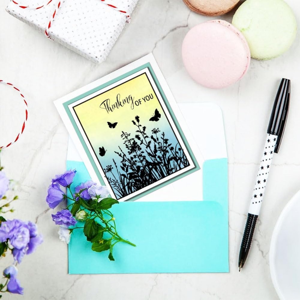 แสตมป์ใสลายดอกไม้หญ้ากกสำหรับส - Rubber Stamp Blank บทวิจารณ์และราคา