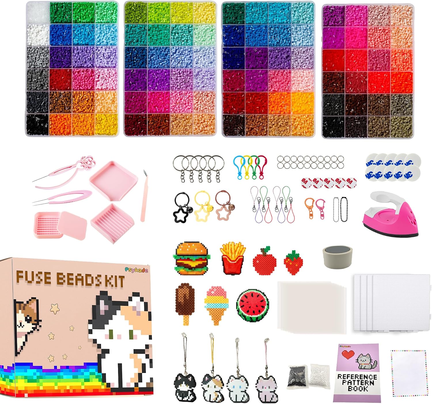 ชุดลูกปัดฟิวส์-ง่ายต่อการใช้งา - Art Craft Us บทวิจารณ์และราคา