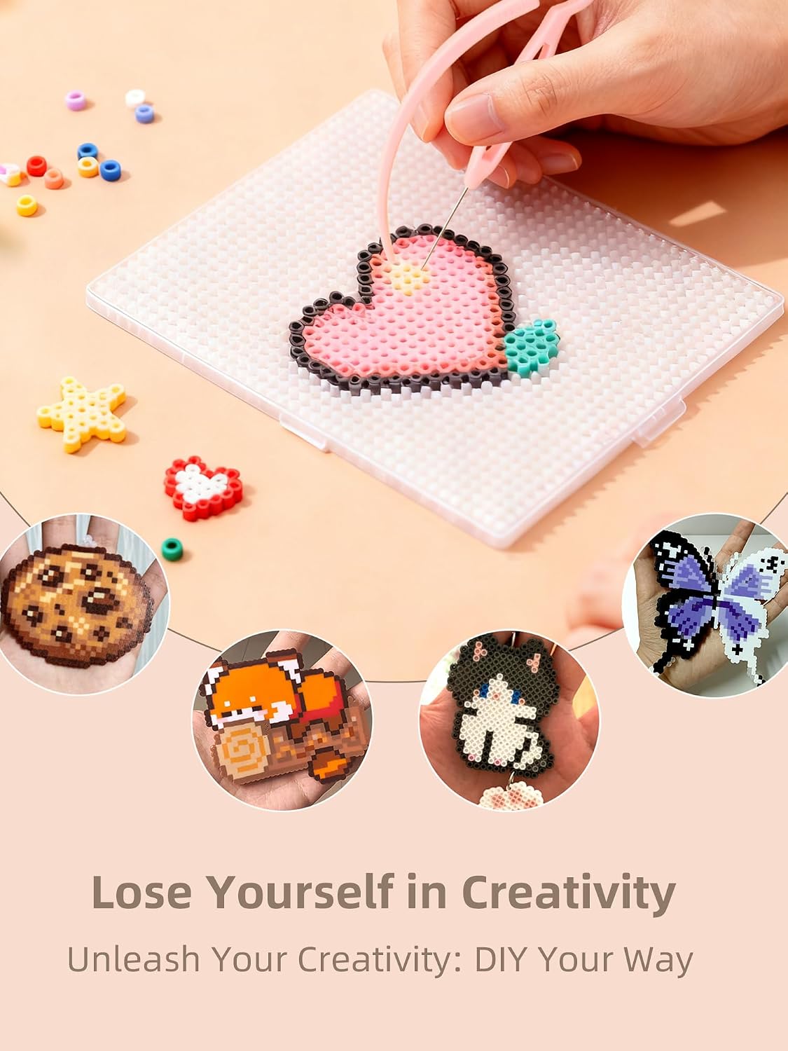 ชุดลูกปัดฟิวส์-ง่ายต่อการใช้งา - Art Craft Us บทวิจารณ์และราคา