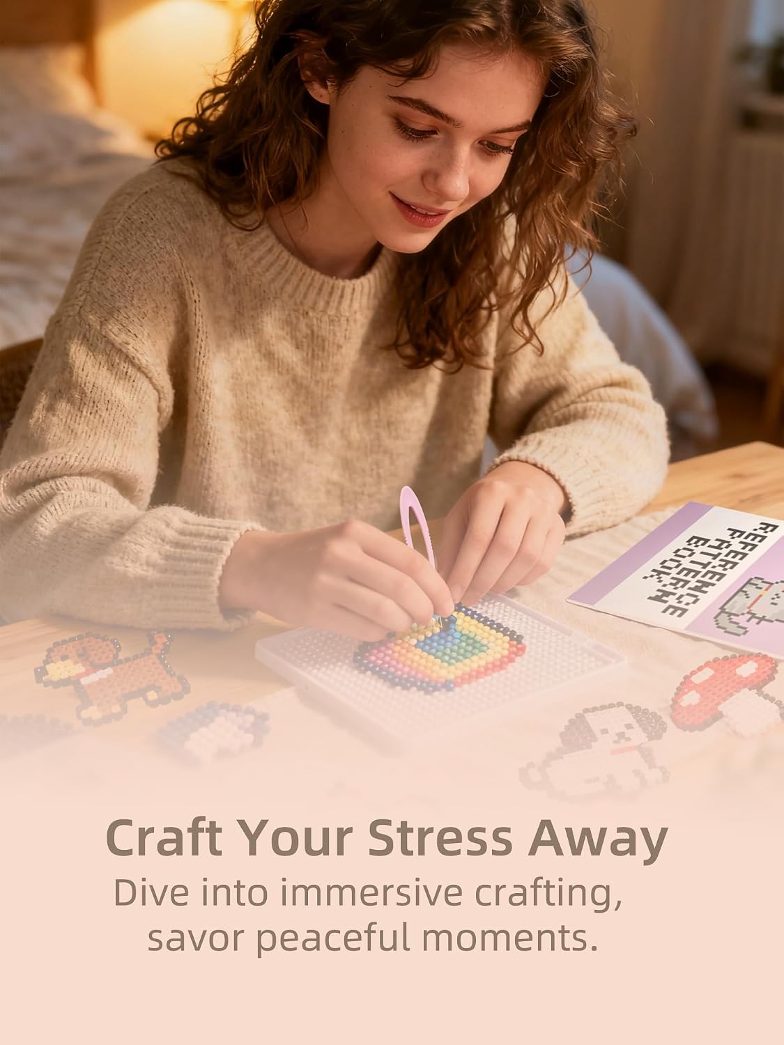 ชุดลูกปัดฟิวส์-ง่ายต่อการใช้งา - Art Craft Us บทวิจารณ์และราคา